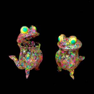 ウツボカエル カラフルリング 限定 カラー スカルチュラ skulltula Utsubo Frog colorful ring Limited color ソフビ sofvi 検)ワンフェス