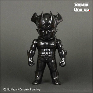 KAIJIN x One up. デビルマン 黒素体 限定カラー Devilman One up. Limited edition ソフビ sofvi 検) ワンフェス KAIJU ONE 
