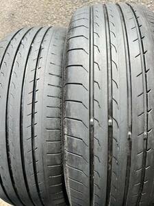 22年製　ヨコハマ　ブルアース　RV-03　RV03 215/60R17　　サマータイヤ　C-HR　カローラクロス　UX　エスティマ　　2本セット