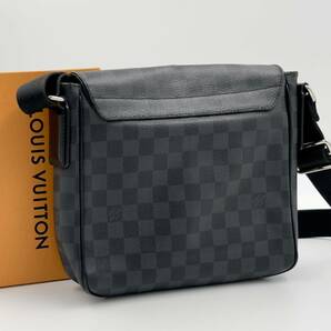 【希少☆一円】ルイヴィトン Louis Vuitton ダミエグラフィット ディストリクトPM ショルダーバッグ メンズ N41260 定価約18万の画像2