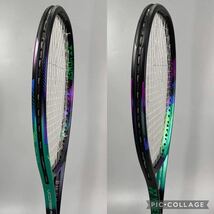 ①【超極上】YONEX VCORE PRO 100 G3 2021 Vコアプロ100 硬式 300g テニスラケット 03VP100 オールラウンド 中級〜_画像4