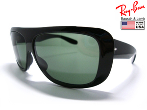 希少Vintage B&L RayBan BLAIR USA G15 ボシュロムBLアメリカ製サングラス エボニ黒ブラック フルリム ビッグ フレーム ブレイアoldブレア