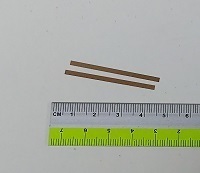 オリジナル集電金具（集電板）　長さ４０ｍｍ　２０本セット