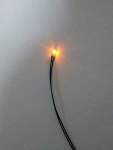  trial for yellow color chip LED resistance * electric wire attaching 1 pcs α