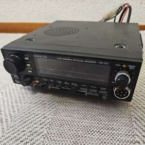 【送料無料】 KENWOOD ケンウッド 無線機 アマチュア無線 TM-721 ジャンクの画像7