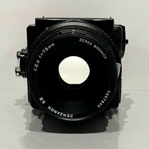 ZENZA BRONICA ゼンザブロニカ ETR-Si AE-Ⅱ ファインダー ZENZANON EⅡ 75mm 1:2.8 中判カメラ 中古 フィルムカメラ (カメラ)の画像5