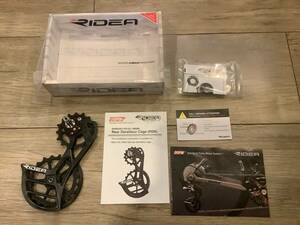 RIDEA リデア RD6E60FBK フルセラミックベアリング SHIMANO R9100/R8000対応ビッグプーリー 超美品 