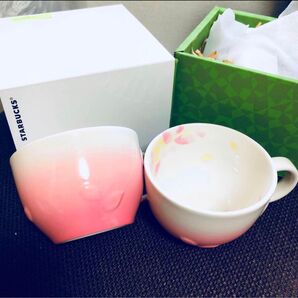 新品未使用★2個セット 2015さくらマグカップ 限定品 スターバックス