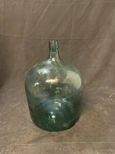 デミジョンボトル　昭和レトロ　大きな瓶　ガラス瓶 ビンテージ アンティーク