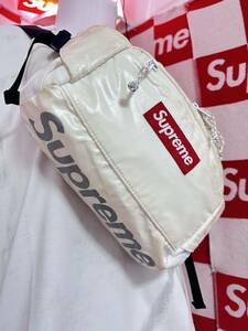 ☆超激レア☆Supreme Waist Bag ウエストバッグ ショルダーバッグ ボックスロゴ コーデュラ ホワイト