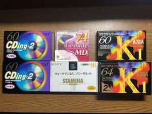 SONY/TDK/AXIA/カセットテープ+MAXELL/MD♪