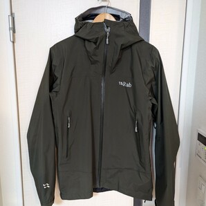 美品 Rab（ラブ） Meridian Jacket JPNM ARMY Gore-Tex Paclite Plus GORE-TEX マウンテンパーカーの画像1