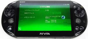 ジャンク SONY PSVita 本体 PCH-2000 ブラック