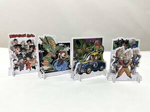 一番くじ ドラゴンボール VS オムニバスビースト H賞 レイヤースタンド 4種 DragonBall 3layer Paper Stands pre-assembled Anime Goods