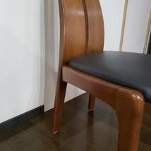 J-696 OTSUKA大塚家具 ダイニングチェア 椅子 サイズ幅52㎝ 奥行58㎝ 高さ100㎝座面高さ42㎝_画像4