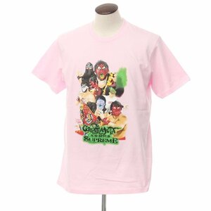 【中古】シュプリーム Supreme 2023年秋冬 Muta Tee 半袖Ｔシャツ ピンク【サイズL】