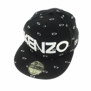 【中古】ケンゾー KENZO × NEW ERA コットン キャップ 【サイズ7.125】