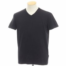 【中古】マジェスティック フィラチュール オム コットン 半袖 Vネック Ｔシャツ【S】_画像1