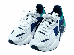 美品 PUMA プーマ RS-X HARD DRIVE スニーカー size25/白ｘ青 ■■ ☆ eda8 メンズ