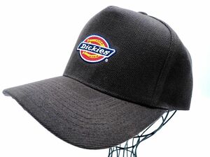 新品 Dickies ディッキーズ ロゴ ベースボール キャップ size55-57/ブラウン ■■ ☆ edb6 メンズ