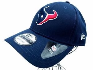 美品 New Era ニューエラ 9FORTY NFL ヒューストン テキサンズ キャップ 紺 ■■ ☆ edb6 メンズ