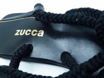 Zucca ズッカ サンダル sizeL（24.5cm）/黒 ■◆ ☆ edc6 レディース_画像9