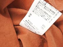 coen コーエン リネン混 バンドカラー シャツ sizeS/茶 ■◇ ☆ eda1 メンズ_画像5