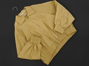 UNIQLO JW ANDERSON ユニクロ JWアンダーソン ショート ブルゾン ジャケット sizeS/ベージュ ■◇ ☆ eda1 レディース