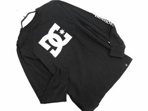 DC SHOES ディーシーシューズ ビッグロゴ プリント カットソー sizeS/黒 ■◇ ☆ eda2 メンズ