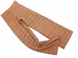 LOWRYS FARM Lowrys Farm lame ... braided knitted pants sizeF/ tea #* * eda2 lady's 