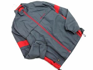 Champion チャンピオン 切替 トラック ジャケット sizeM/グレーｘ赤 ■◇ ☆ eda2 メンズ