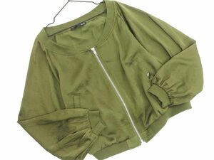 Cat Pos OK Heather Heather Blouson Jacket Sizef/Khaki ■ ◇ ☆ Eda2 Ladies