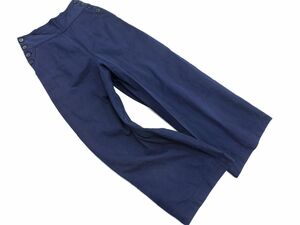 nano universe Nano Universe wide pants size36/ navy blue ## * eda2 lady's 