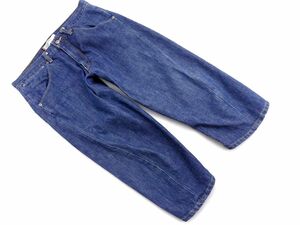 LEVI’S リーバイス 00013-08 ENGINEERED 立体裁断 クロップド デニムパンツ sizeL/紺 ■◇ ☆ eda2 メンズ