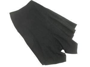  cat pohs OK ELLE L asimeto Lee long skirt size38/ black #* * eda3 lady's 