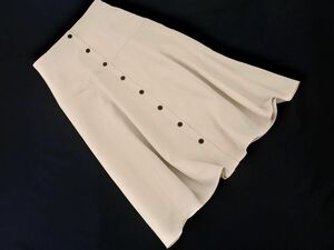 any SiS エニィスィス フロント ボタン ロング スカート size2/オフホワイト ■◇ ☆ eda3 レディース