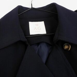 新品 AG by aquagirl エージーバイアクアガール トレンチ コート sizeF/濃紺 ■◇ ☆ eda5 レディースの画像4