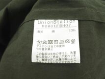 MEN’S BIGI メンズビギ UNION STATION パーカー ジャケット sizeS/カーキ ■◇ ☆ eda5 メンズ_画像8