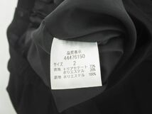 JUSGLITTY ジャスグリッティー ガウチョ パンツ size2/黒 ■◇ ☆ eda8 レディース_画像5