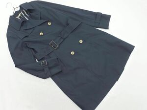 VICKY Vicky trench coat size2/ navy blue #* * eda9 lady's 