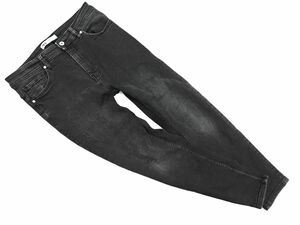 ZARA ザラ スキニー デニムパンツ size40/黒 ■■ ☆ edb0 メンズ