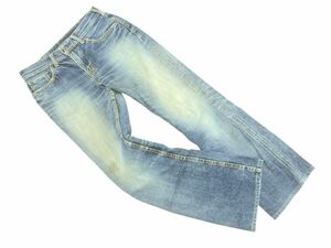 DENIM CRAFT デニムクラフト ビッグジョン MC203 USED加工 デニムパンツ size29/インディゴ ■■ ☆ edb0 メンズ