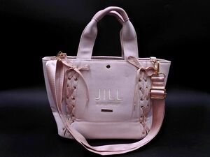 JILLSTUART ジルスチュアート 2WAY レースアップ トート バッグ ピンク ■■ ☆ edb1 レディース