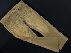 TAKEO KIKUCHI Takeo Kikuchi button fly strut pants size6/ beige ## * edb2 men's 