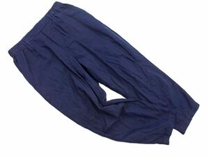 studio CLIP Studio Clip linen. легкий брюки sizeL/ темно-синий #* * edb6 женский 