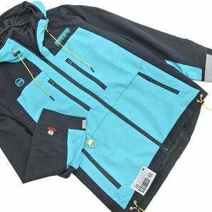 美品 初音ミク JAPAN TOUR 2023 THUNDERBOLT NYLON JACKET ナイロン ジャケット sizeL/黒ｘ青 ◇■◎ ☆ edb7 メンズの画像1