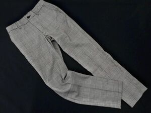 URBAN RESEARCH アーバンリサーチ チェック パンツ sizeS/オフホワイトｘ黒 ■◇ ☆ edb7 レディース