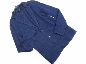 MORGAN モルガン HOMME テーラード ジャケット sizeS/紺 ■◇ ☆ edb9 メンズ