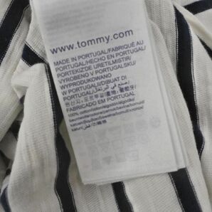 ネコポスOK TOMMY HILFIGER トミーヒルフィガー ボーダー Tシャツ sizeXL/白 ■◆ ☆ edb9 メンズの画像6