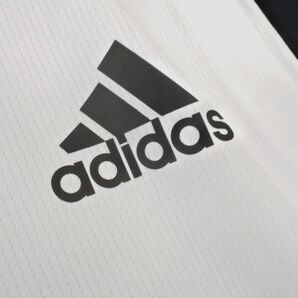 ネコポスOK adidas アディダス ノースリーブ トレーニングウェア カットソー sizeL/白 ■◆ ☆ edc4 メンズの画像3